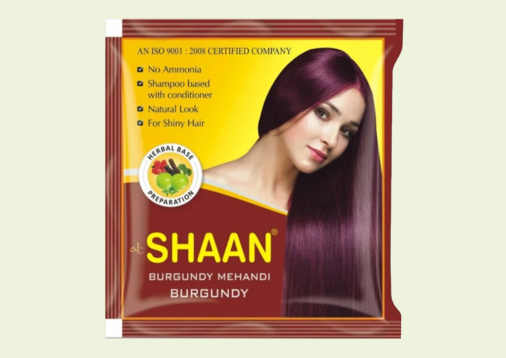 Shaan Burgundy Henna Manufacturers in India